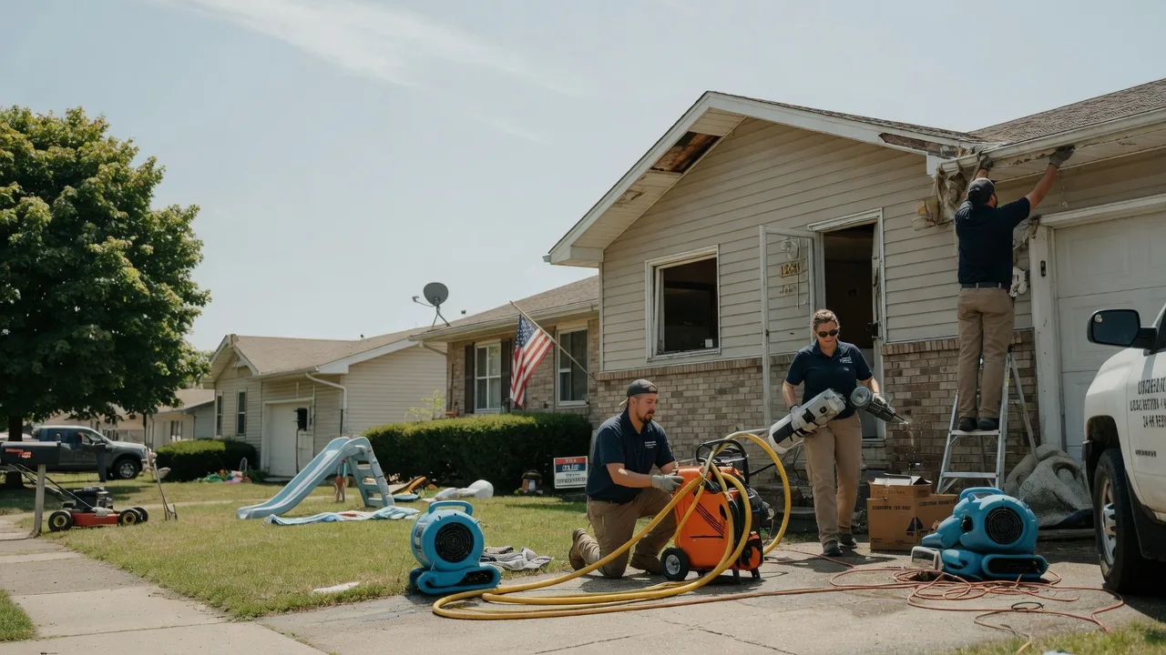 Water Damage Restoration in West Burlington, IA near me